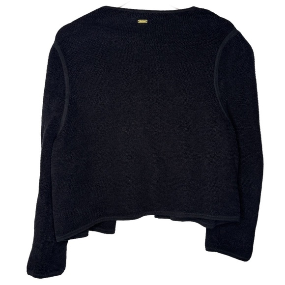 Barbour Modern Heritage | Loretta Knit Blazer Jacket Black | Size 12 - Picture 7 of 7